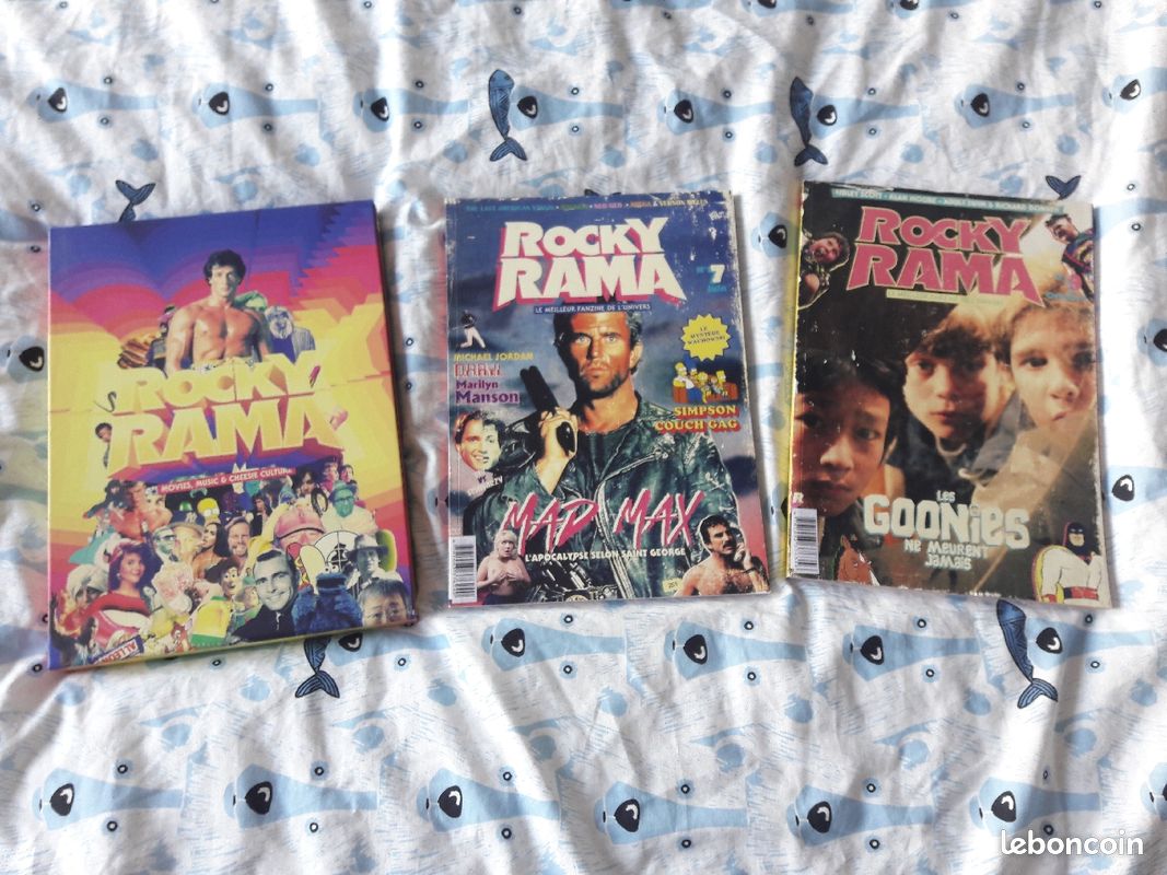 VENDU Lot 5 magazines Rockyrama + coffret (image 1)