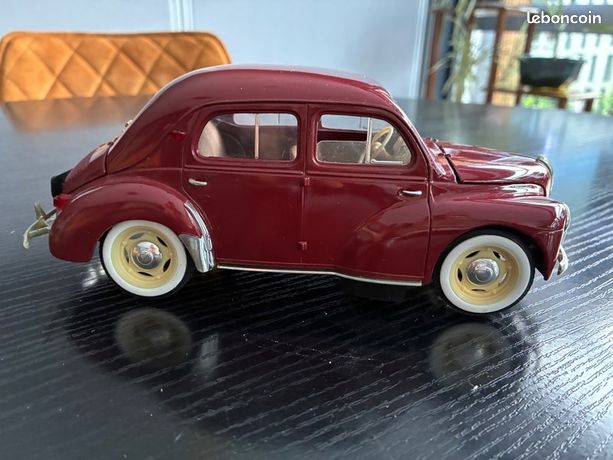 Solido 1/17 – Renault 4CV Des Pompiers – Miniature De Collection En Boîte