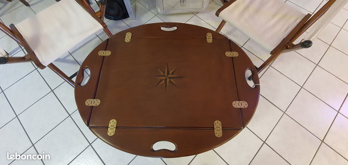 Table basse de marine pliante (image 3)