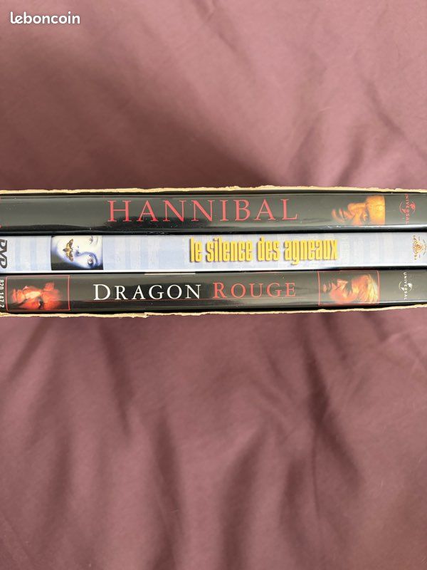 Coffret trois DVD trilogie Hannibal Lecter (image 2)