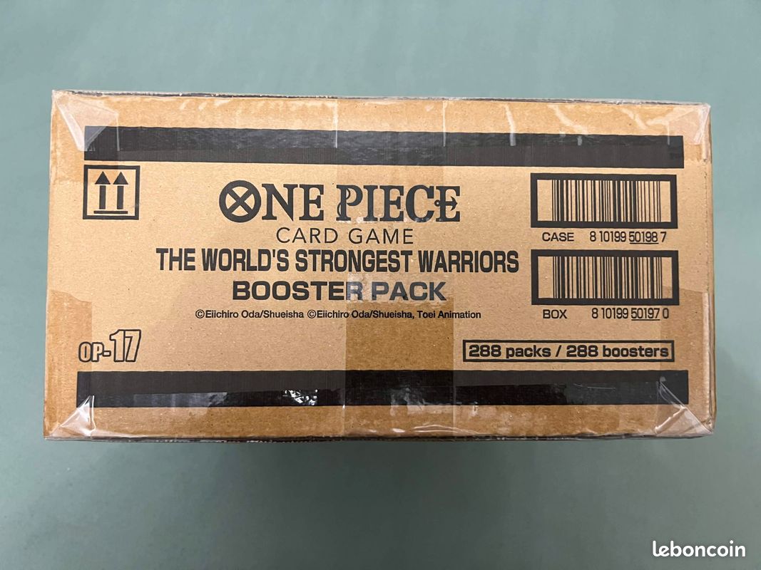 One Piece Card Game - Case Scellée de 12 Display OP17 The World's Strongest Warriors - EN (image 4)
