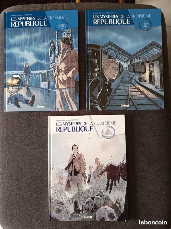 BD les Mystères de la troisième et quatrième République (image 1)
