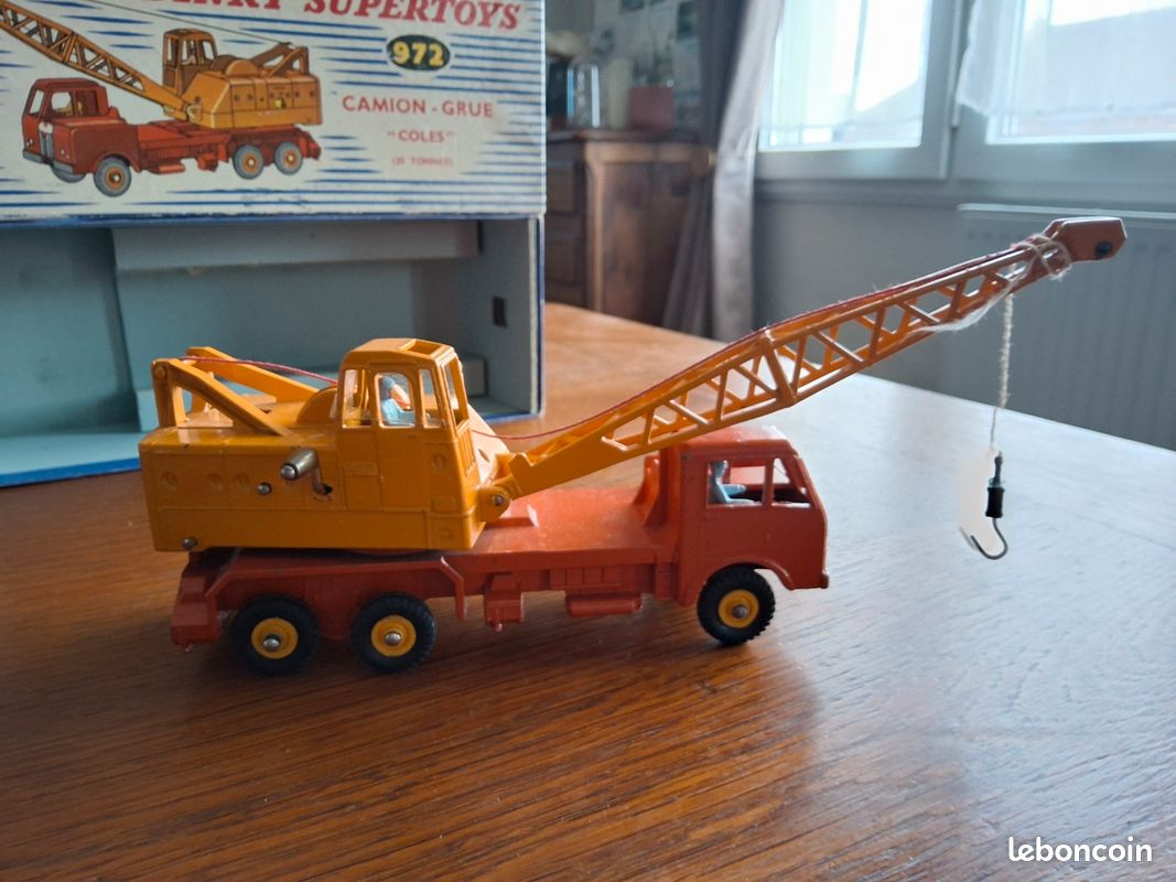 DINKY TOYS 972 CAMION-GRUE COLES EN BOITE D'ORIGINE | eBay