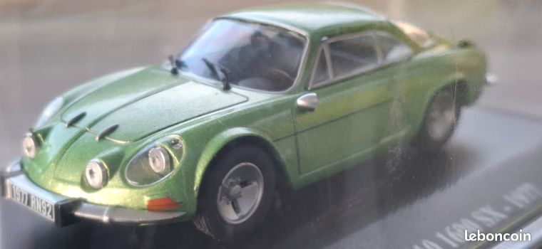 Figurine Alpine A110 1300S GR3 Tour De France 1969 - Eligor 1/43 - Sous Blister AG E6 - Occasion