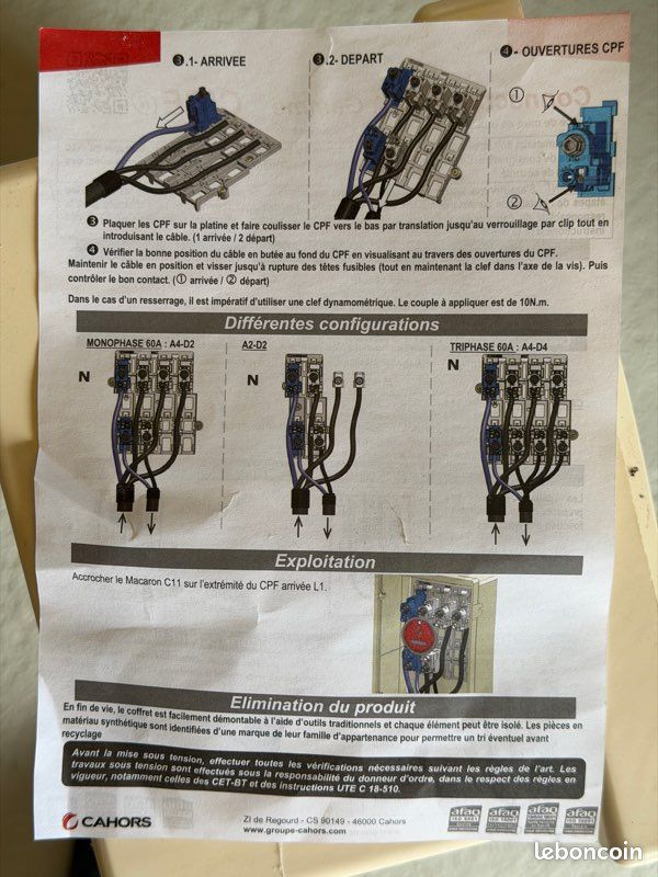 Coffret alimentation neuf (image 7)