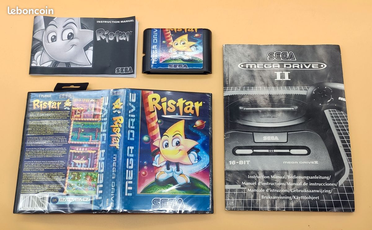 CONSOLE SEGA MEGADRIVE II ( 2 ) - Pack Le Roi Lion - Lion King - RARE - EUR 219,00 - FR