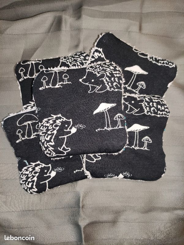 Carrés/lingettes de coton démaquillants (image 1)