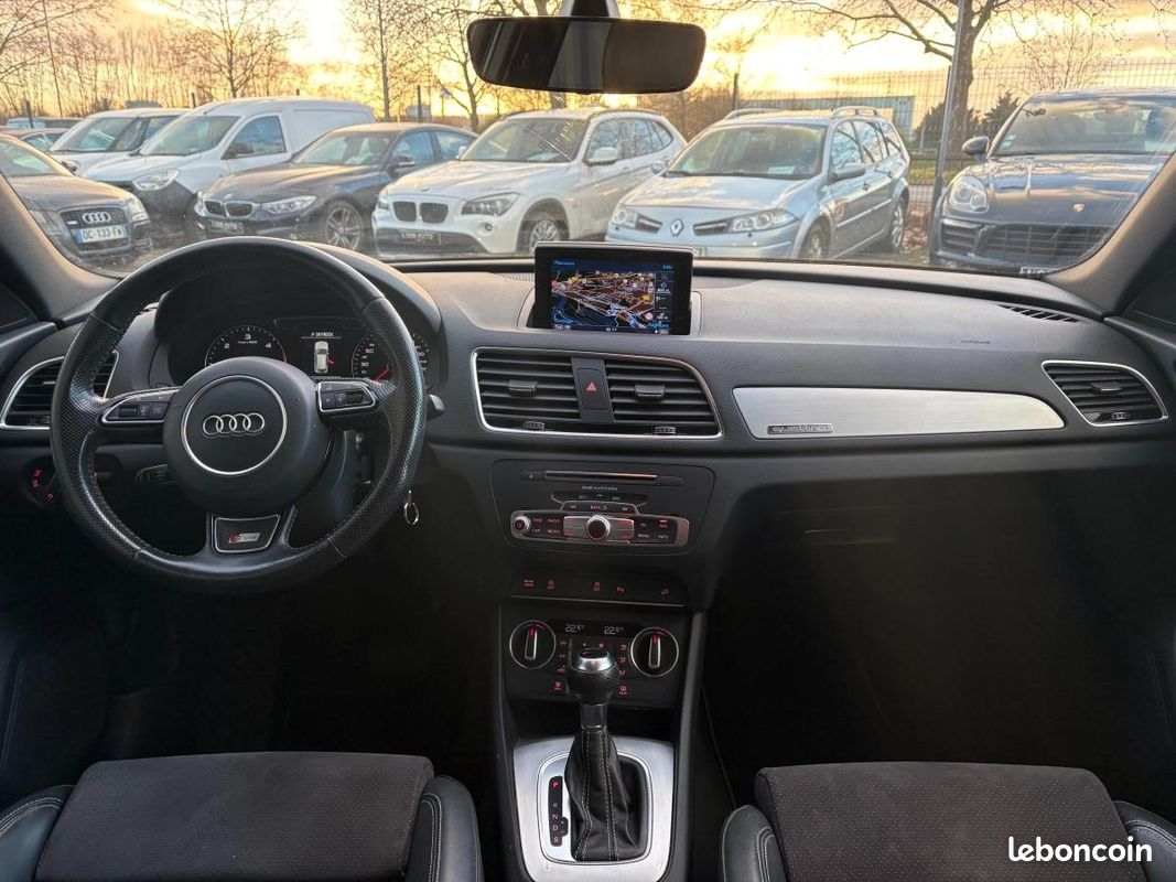 Audi Q3 2.0 TDI 184cv QUATTRO S-TRONIC FACELIFT CUIR GPS LED BVA 2018 (image 6)