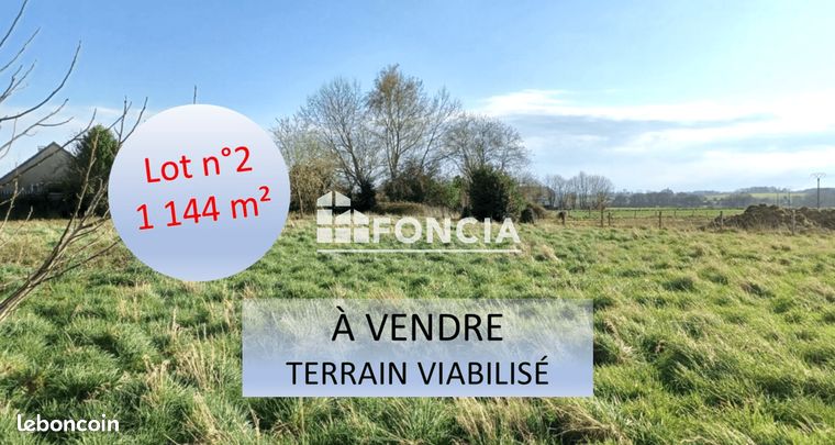 🌿 À VENDRE – Terrain à bâtir de 1 144 m2 viabilisé 🌿