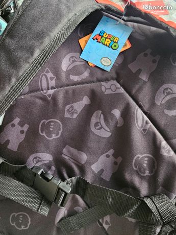 Sac à dos Super Mario 3D 33 CM Maternelle