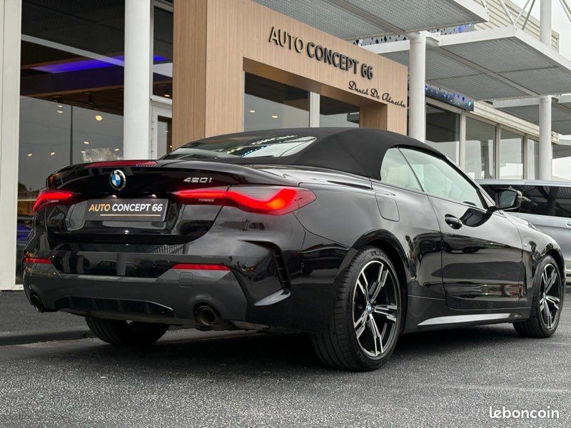 BMW Série 4 Cabriolet 420i 2.0 184 ch BVA Pack M (image 3)