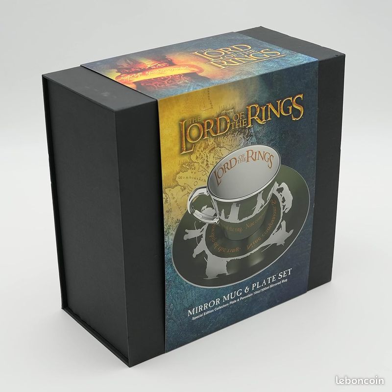 TASSE A CAFE LORD OF THE RINGS MIROIR AVEC SOUCOUPE | Produits dérivés | Vent Divin TASSE A CAFE LORD OF THE RINGS MIROIR AVEC SOUCOUPE | Produits dérivés | Vent Divin