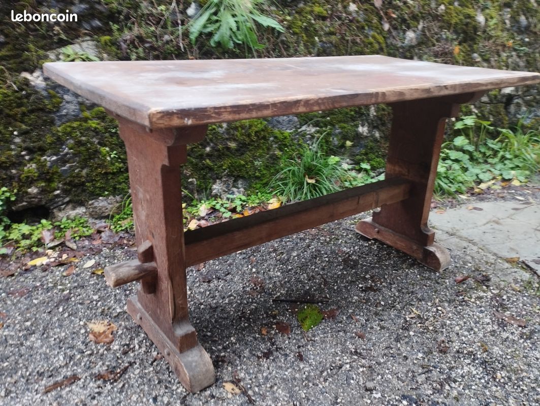 Petite table d'extérieur h 55 x 100 x 50 (image 1)