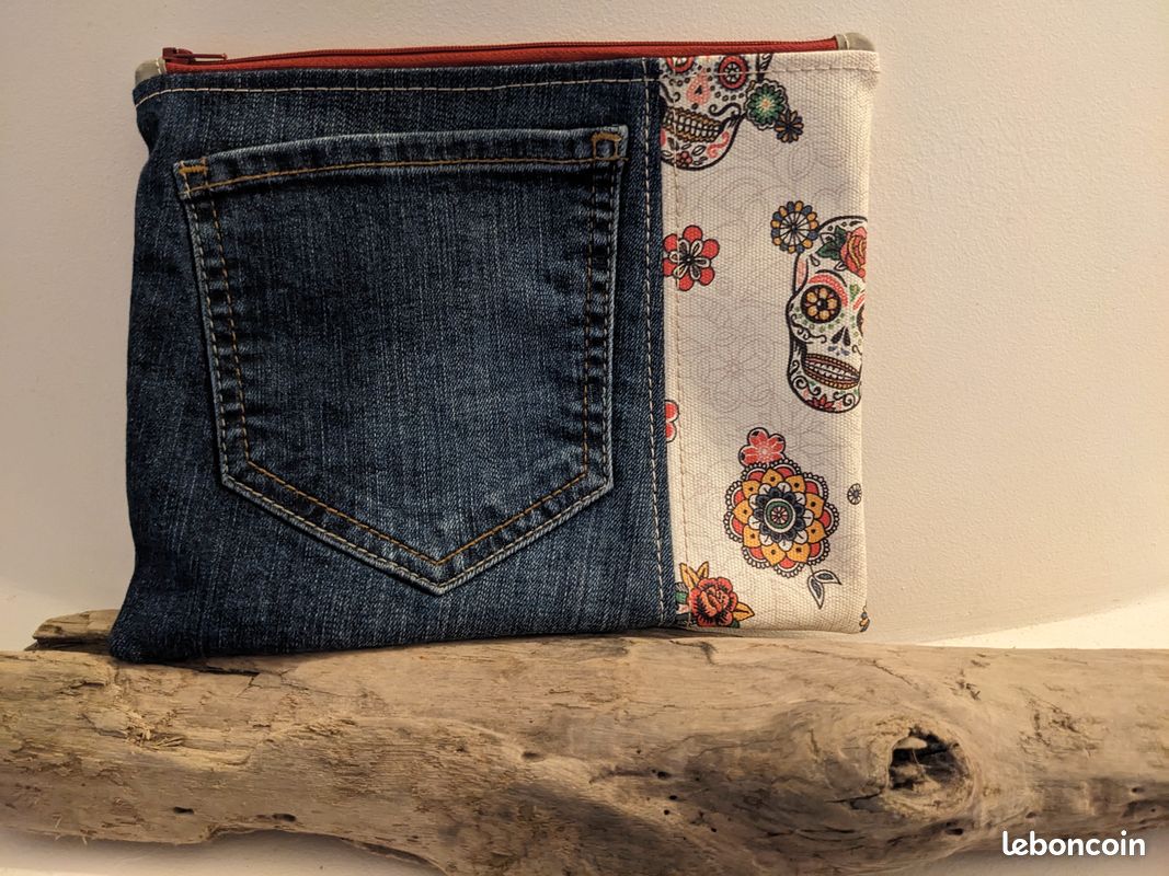 Trousse jean et simili mexique (image 1)