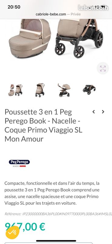 Poussette perego Book (image 1)