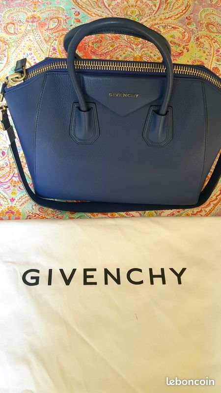 Sac Givenchy ANTIGONA Medium bleu quasi neuf (image 2)