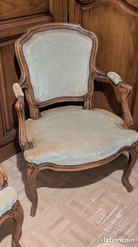 Paire de fauteuils Louis XV (image 3)