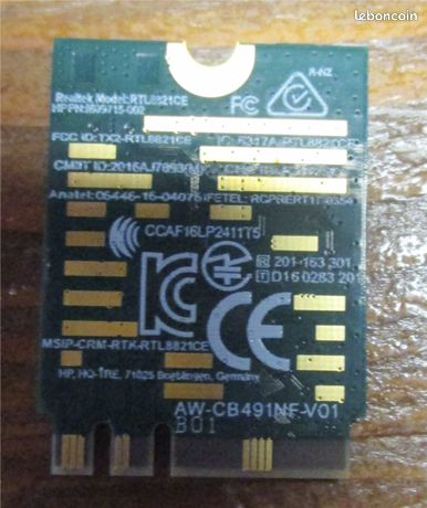 Carte USB RG45 pour PC Portable HP Pavilion 17-e015sf- AMD A4-50