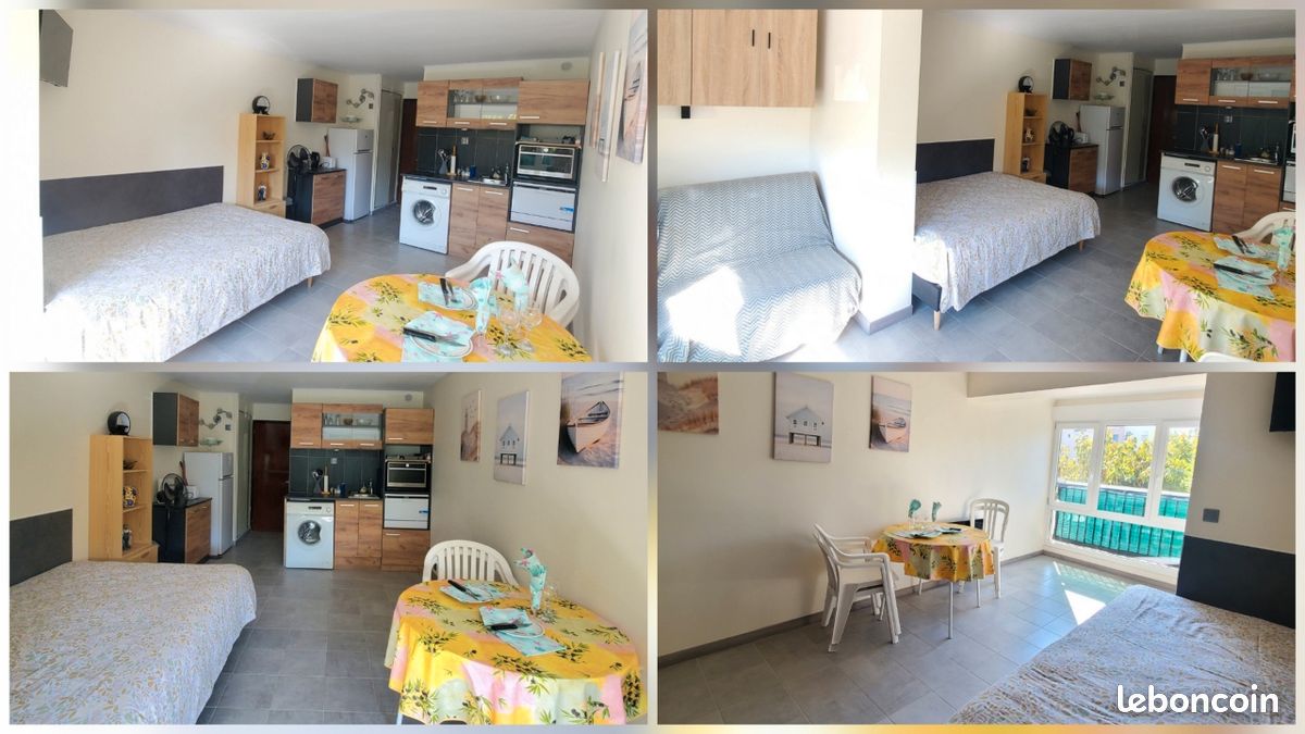 Appartement 1 pièce 23 m² · à Agde · 23 m² · 590 €/mois