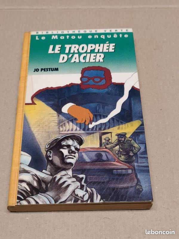 📖 Livre Jo Pestum le matou enquête Le trophée d'acier (image 1)