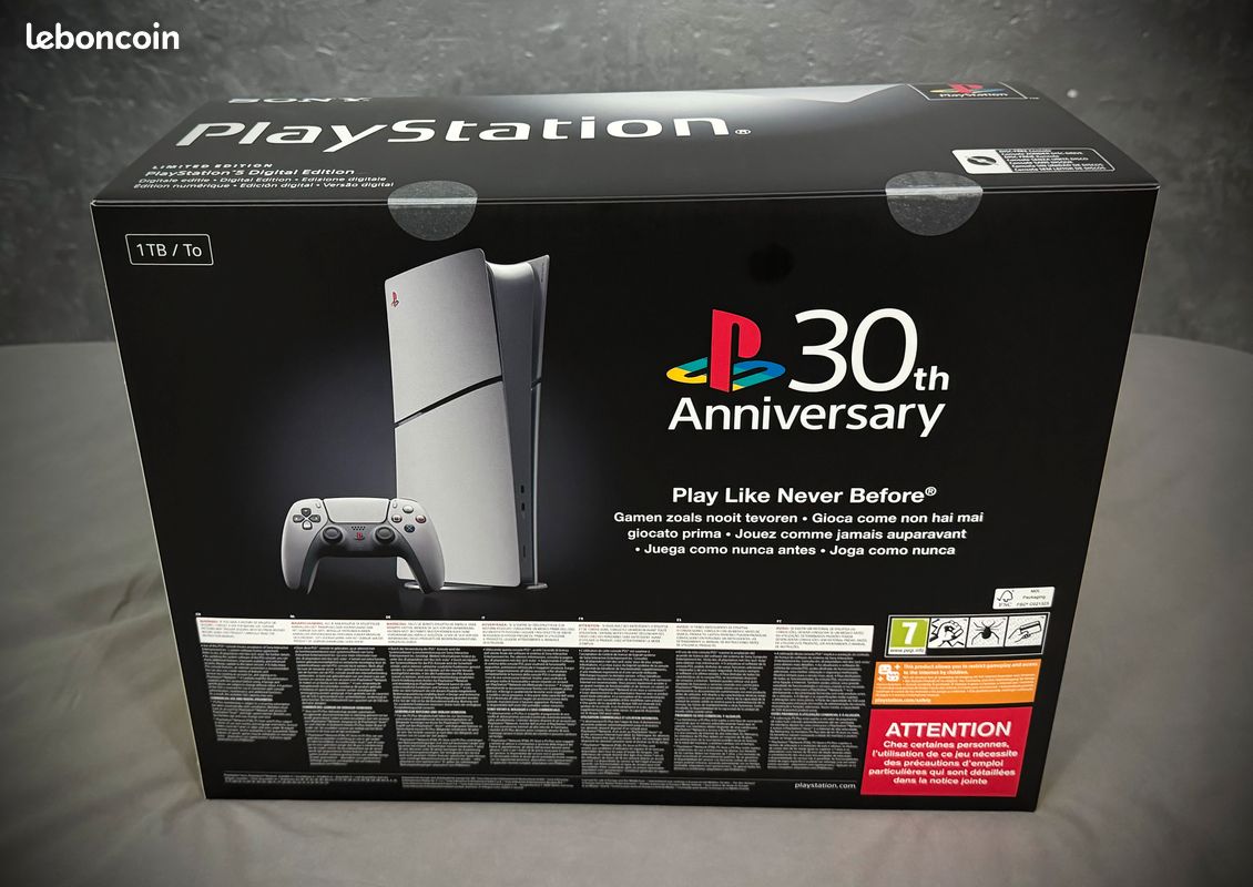 PlayStation 5 Edition 30th Anniversaire - Neuve et scellée (image 2)
