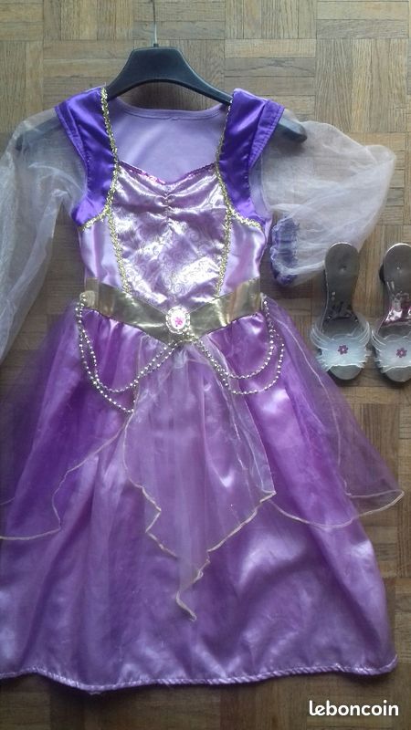 Robe de princesse 4-6 ans (image 1)