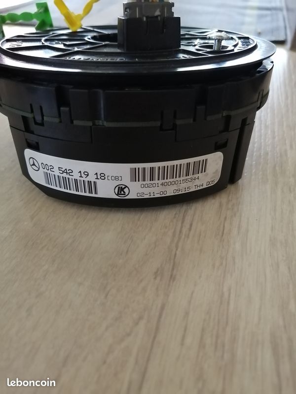 Bague contacteur tournant airbag SRS Mercedes Équipement auto