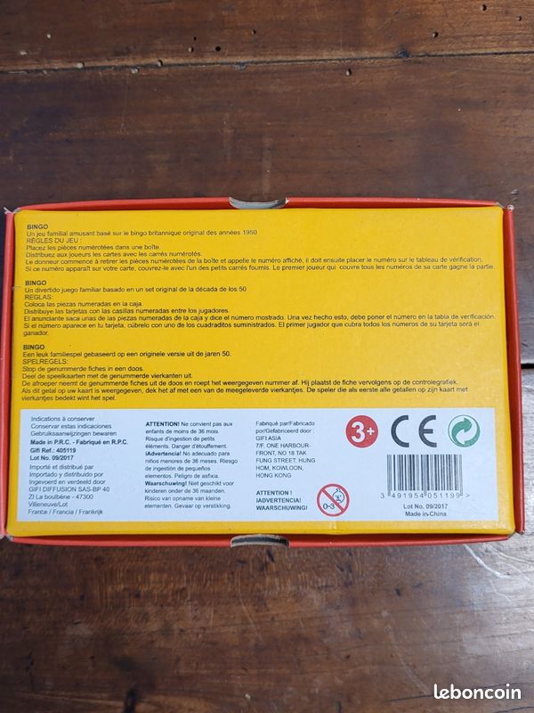 Jeu bingo loto neuf (image 2)