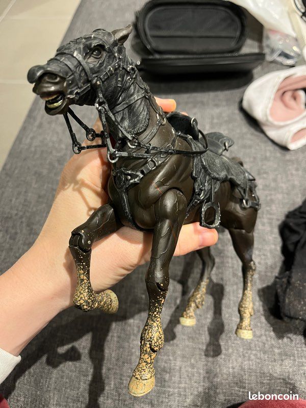 Figurine Nazgul on Horse Deluxe, Art Scale - Le Seigneur des anneaux - Iron Studios