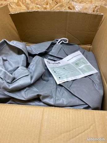 Housse De Protection TRAVORA Pour Caravane Et Camping-Car - Imperméable, Anti-UV - Taille 660x235x275cm - Hivernage