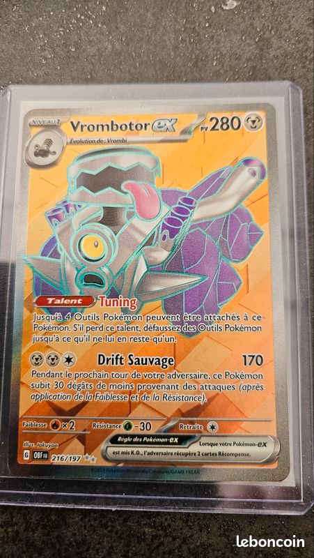 216 197 pokemon card Knattatox ex Full Art Deutsch 216/197 Obsidian Flammen – PokeDirris