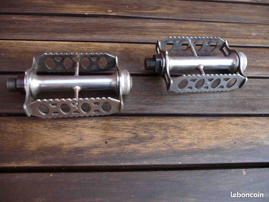 Paire De Pédales Vintage SIFEM Pour Vélo De Course – Aluminium – Made In France