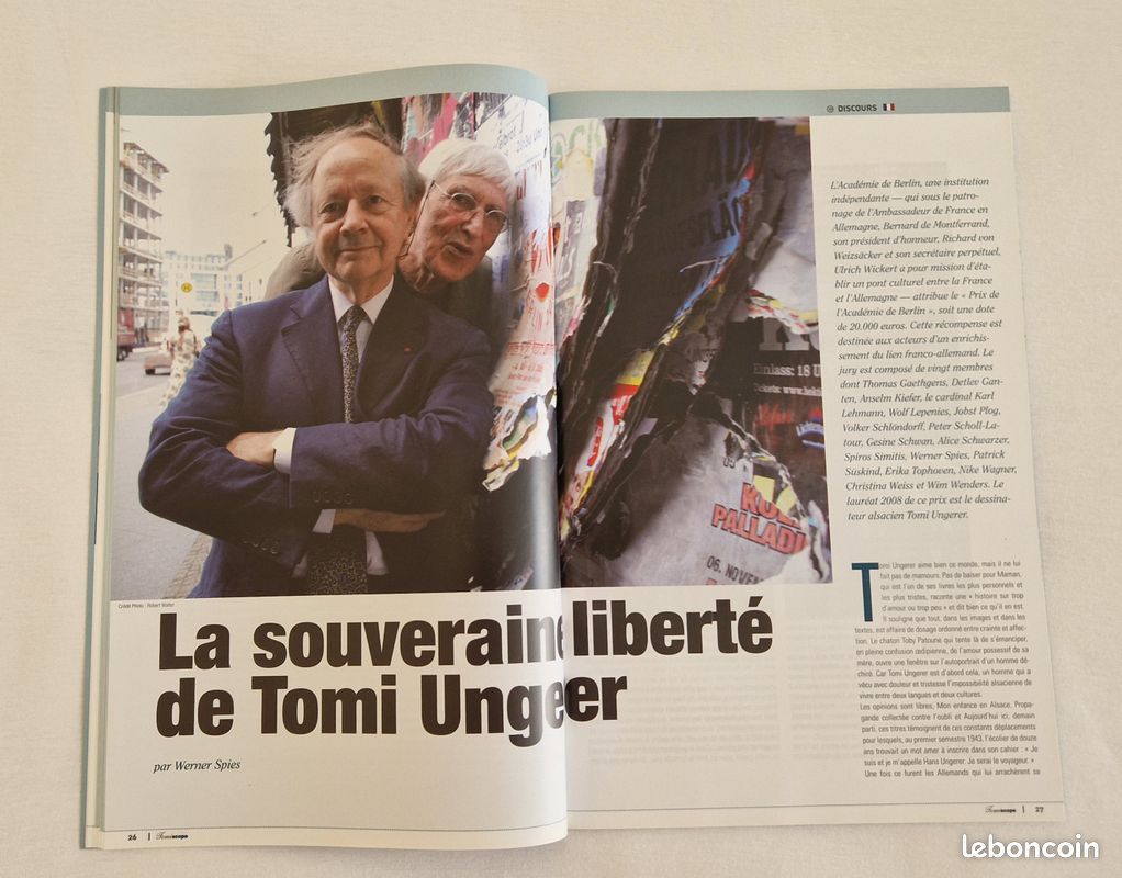 Revue Tomi Ungerer Juin 2009 (image 5)
