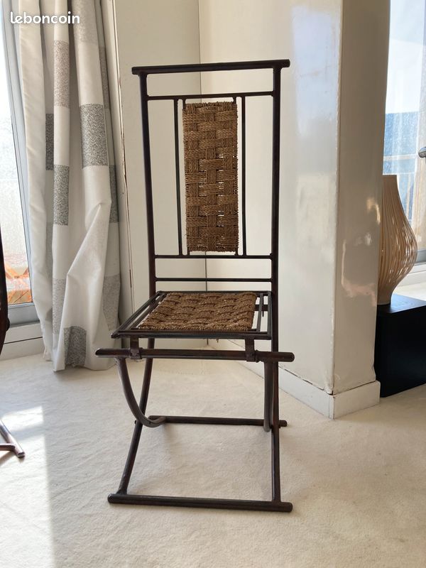 Ensemble de 6 chaises originales en métal (image 1)