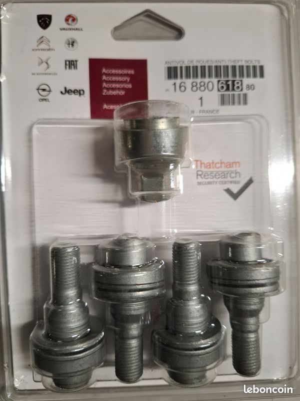 Restagraf Vis De Roue Pour Jantes Aluminium Et Tôle - Lot De 4 - Compatible Citroën, DS, Fiat, Opel, Peugeot, Toyota