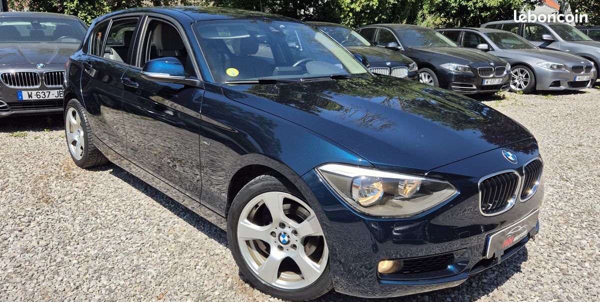 Tres belle bmw serie 1 116d f20 5 portes 2014 112 000 km finition urban cuir gps regulateur 1er proprietaire carnet complet bmw 11 490 (image 1)
