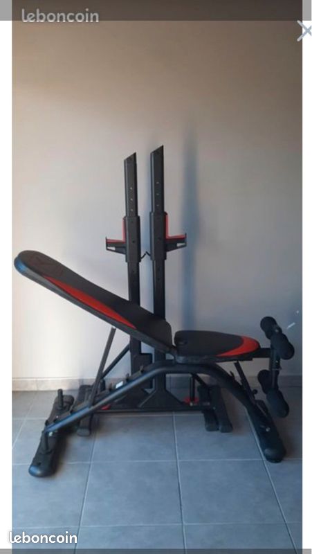 Banc / Rack Domyos + kit 50kg musculation (image 3)