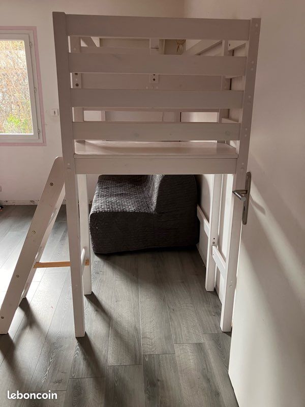 Lit mezzanine 140×200 - Mobilier enfant