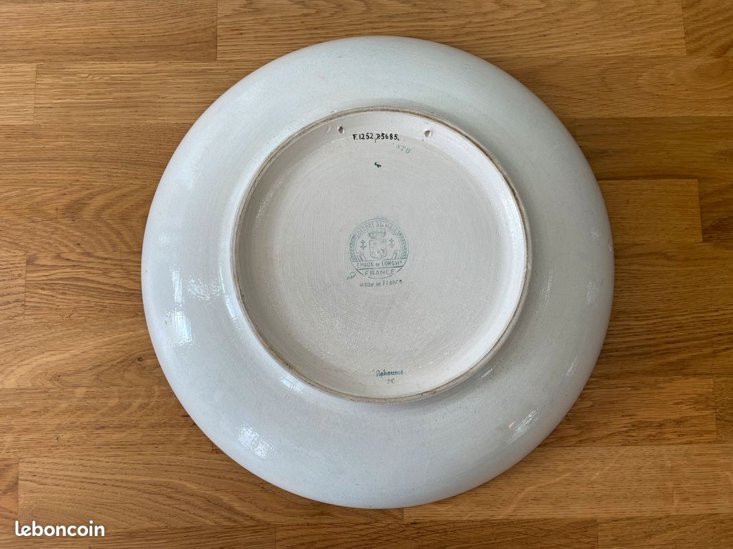 Plat Longwy numéroté (image 2)