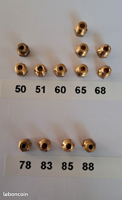 13 injecteurs gaz GN pour plaque de cuisson, gazinière (image 4)