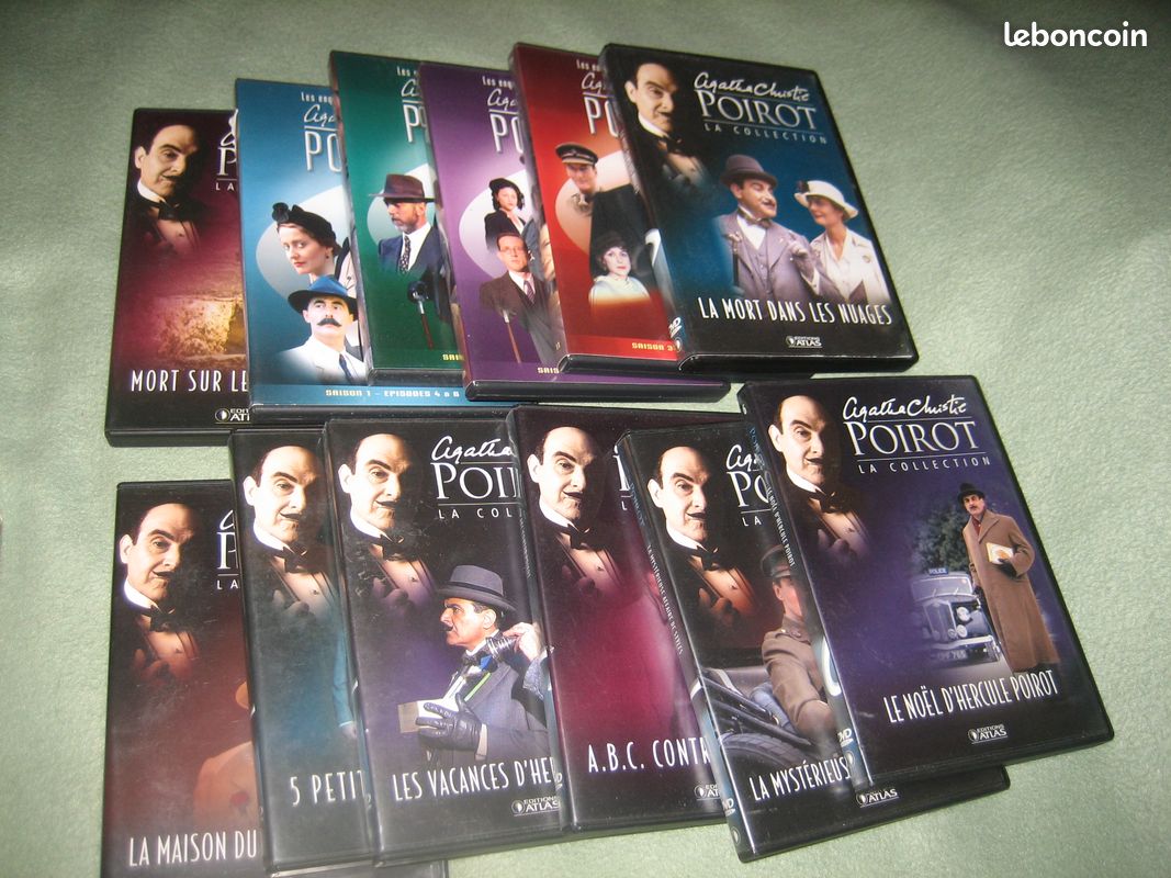 Dvd dowton abbey , agatha christie , les experts , hercule poirot (image 5)