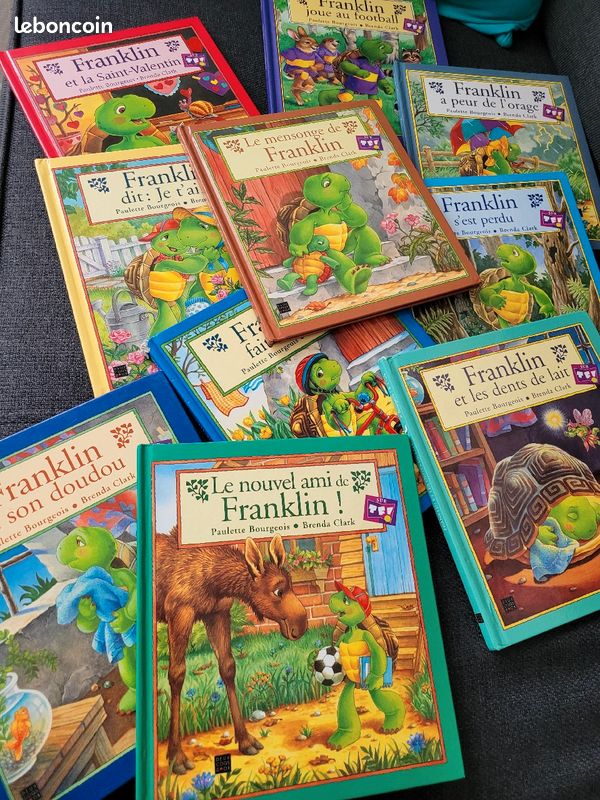 Lot 11 livres franklin (image 1)