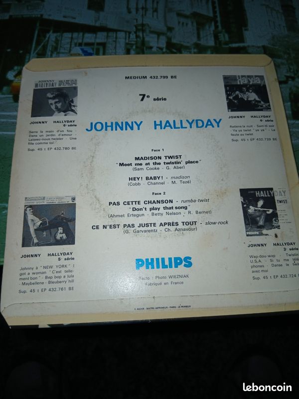 Vinyle de johnny halkyday (image 2)