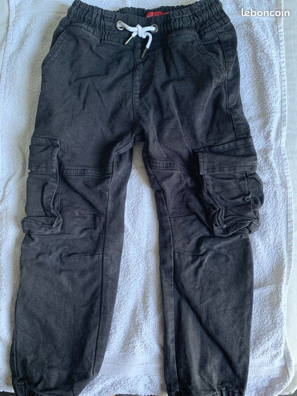 Pantalon style gargot noir 6 ans (image 1)