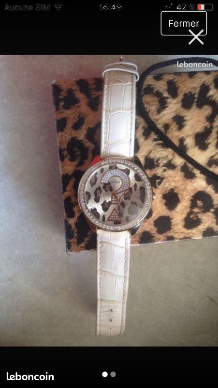 Montre Guess léopard femme (image 1)
