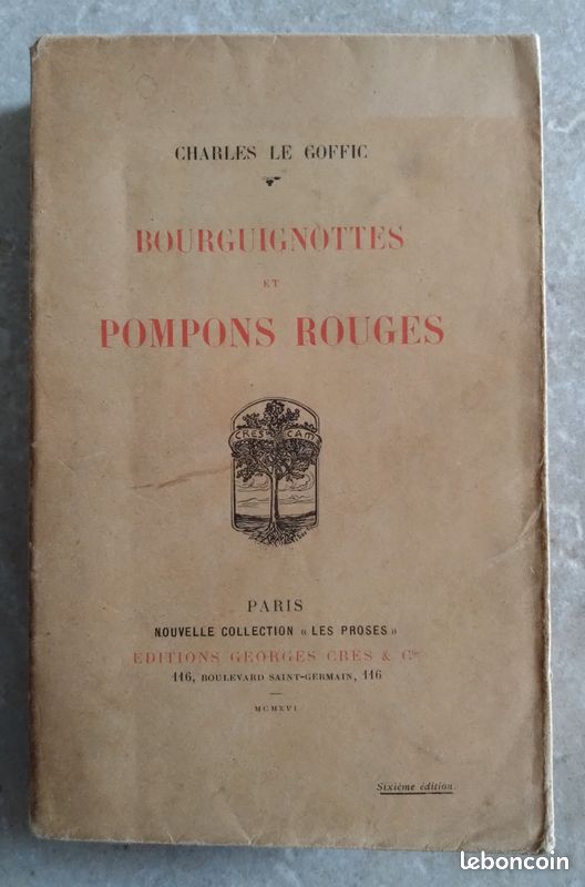 Bourguignottes et pompons rouges Le Goffic (image 1)