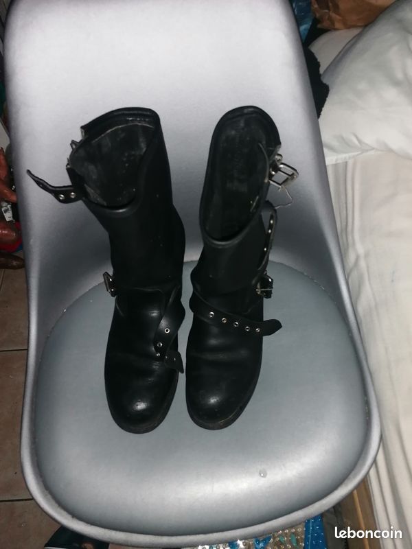 Botte femme vrai cuir (image 1)