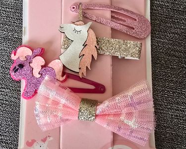 Noeud pour cheveux licorne : noeud boutique 4 pouces