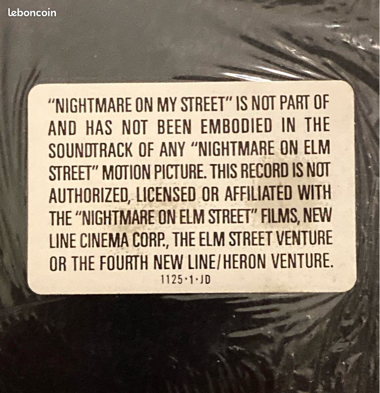 DJ Jazzy Jeff - A Nightmare on my street - EP vinyl (image 2)