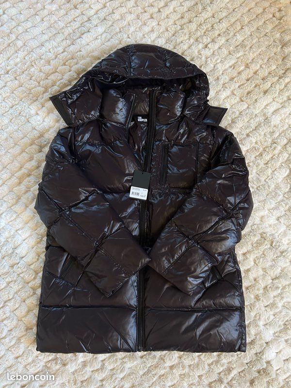 Kaki Doudoune Doudoune The Kooples Veste Doudoune The Kooples Neuf